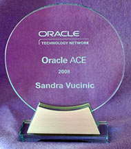 Oracle Ace Award